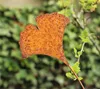 Rost Gartenstecker Ginkgo 113 cm Edelrost Stecker Rostige Produktbild-Vorschau 2