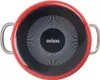 Orion | Pánev - červená - 14 cm - 650 ml - smaltovaná ocel Náhled obrázku produktu 5