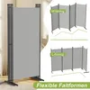 LZQ Paravent Séparateur de pièce 5 panneaux 250 x 180 cm Voir les images du produit 6