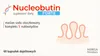A product box with text and an illustration of intestinal villi. Podgląd zdjęcia produktu