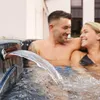 HOME DELUXE - Vasca idromassaggio da esterno in MARMO NERO Anteprima dell’immagine prodotto 3