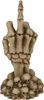 Skeletthand Mittelfinger Dekofigur Produktbild-Vorschau 1