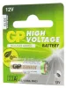 A blister pack containing a single 12V GP Super alkaline battery. Produktbild-Vorschau