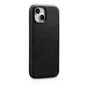 Icarer Case Kožené puzdro s Magsafe pre Iphone 14+ Black Náhľad obrázku produktu 6