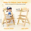 Holzhochstuhl - Kinderhochstuhl - Sitzkissen - Produktbild-Vorschau 5