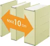 Plus Japan 89806 Cartella portaoggetti ZeroMax - beige, Anteprima dell’immagine prodotto 3