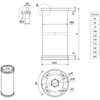 4er Set Möbelfuß RADO 50 mm Ø 50 mm Produktbild-Vorschau 7