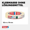 Tesa Ruban crêpe 50m x 19mm Universel beige 05286 Voir les images du produit 6