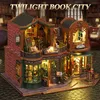 DIY-Miniatur-Puppenhaus-Bausatz, Puppenhaus-Bausatz aus Produktbild-Vorschau 2