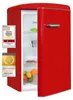 Exquisit Retro Vollraumkühlschrank RKS120-V-H-160E rot | Produktbild-Vorschau 1