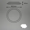 LED Deckenleuchte, chrom, IP44, 1xLED/12W Produktbild-Vorschau 5