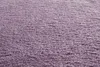 Detailaufnahme: Hochflor-Teppich in der Farbe Lavendel in der Größe 60 x 110cm. 
 Produktbild-Vorschau