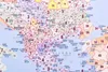 Európa – PSČ. Mapa PSČ. Podložka na stôl. Vydanie 2025. Náhľad obrázku produktu 4