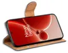 A flip case for a smartphone is shown open, displaying the phone's screen. Náhľad obrázku produktu