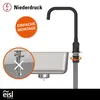 eisl  Küchenarmatur FUTURA Niederdruck Armatur Küche, 360° Produktbild-Vorschau 9