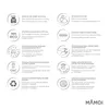MAMOI® Balançoire bébé, Balançoire Indoor et Outdoor, Voir les images du produit 6