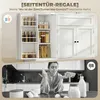 HOMCOM Credenza con cassetti e ripiani regolabili per il Anteprima dell’immagine prodotto 5