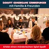 People sitting around a table playing a game. Produktbild-Vorschau
