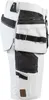 Blakläder® Maler Shorts 4-Wege-Stretch Weiß/Dunkelgrau 1088 Produktbild-Vorschau 3