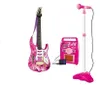 Gitarre mit Mikrofon, Saiten, Verstärker, Pink Produktbild-Vorschau 7