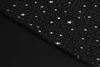 Mousseline avec étoiles argentées, double gaze, noir, 50 x Voir les images du produit 3