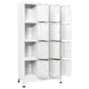 skříňka vidaXL s 12 přihrádkami 90x45x180 cm Náhled obrázku produktu 2