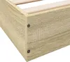 vidaXL Rama łóżka bez materaca dąb sonoma 180x200 cm Podgląd zdjęcia produktu 8