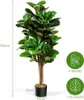 COSTWAY Albero di Fico Artificiale 120cm, Albero di Fico Anteprima dell’immagine prodotto 2