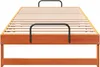 Estructura de cama Marrón 90 x 220 cm Madera de pino macizo Vista previa de la imagen del producto 5