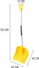 Ergonomiczna Łopata do śniegu 135 cm Aluminiowa Profilowana Podgląd zdjęcia produktu 13