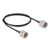 Delock Antennenkabel N Stecker zu N Stecker LMR/CFD100 1 m Produktbild-Vorschau 1