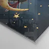 Bilder auf glas - Einteilig - Kinder Mädchen Mond - 40x40cm Produktbild-Vorschau 5
