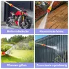 Accu hogedrukreiniger 21V draadloos tot 26 bar, 2 accu's en Productafbeelding-voorbeeld 3