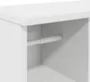 Badezimmerschrank mit Rollenhalter Weiß 39x22x90 cm Produktbild-Vorschau 8