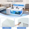 Couchtisch 50x100x35cm Weiß Hochglanz Lounge-Set Produktbild-Vorschau 10