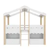 Flieks Lit superposé 90x200cm avec Led, lit d'enfant lit de Voir les images du produit 9