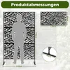 Ścienka dekoracyjna do ogrodu COSTWAY, 122x198 cm, z Podgląd zdjęcia produktu 3