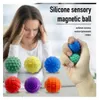 INF Silikon Magnetische Fidget Bälle 6er Set 2.5cm zur Produktbild-Vorschau 3