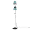 vidaXL Stehleuchte 25 W Blau 25x25x90/140 cm E27 Produktbild-Vorschau 2