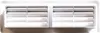 Vetracia mriežka HACO VM B 220x55 mm plastová biela Náhľad obrázku produktu 4