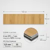 NoblesBox Vinylboden in Holzoptik – wasserfester SPC Produktbild-Vorschau 2