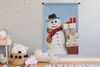 MuchoWow® Wandteppich Wandbehang Ein Schneemann mit Produktbild-Vorschau 3