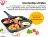 endusor Spiegeleipfanne für alle Herdarten zum Braten von Spiegeleiern, Bratpfanne für Eier Podgląd zdjęcia produktu