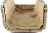 Kobolo Holztrage eckig aus Rattan mit Jutefutter Produktbild-Vorschau 6