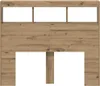 Kopfteil Artisan-Eiche 120 x 17 x 102 cm Holzwerkstoff Produktbild-Vorschau 5