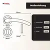 DOMINO Türgriff Drückergarnitur PZ - Profilzylinder Set | Produktbild-Vorschau 7