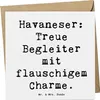 Mr. & Mrs. Panda Glückwunschkarte Spruch Havaneser Charme - Produktbild-Vorschau 1