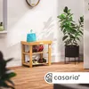 CASARIA® Stojak na buty z siedziskiem Lite drewno Udźwig Podgląd zdjęcia produktu 2