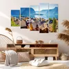 Bild auf Leinwand - Leinwandbild - Berge See Wasser - Produktbild-Vorschau 7