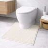 Mata łazienkowa WohnDirect z wycięciem na WC PARIS kremowa Podgląd zdjęcia produktu 2